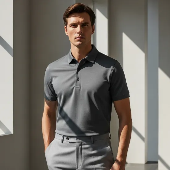 Signature Merserize Pamuklu Slim-Fit Polo Yaka Tişört